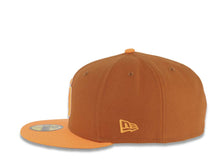 Load image into Gallery viewer, San Diego Padres New Era MLB 59FIFTY 5950 Fitted Cap Hat Dark Orange Crown Orange Visor Orange/White Logo (2-Tone Color Pack)