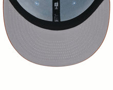 Load image into Gallery viewer, New York Yankees New Era MLB 9FIFTY 950 Snapback Cap Hat Dark Sky Blue Crown Dark Brown Visor Dark Brown/White Logo (2-Tone Color Pack)