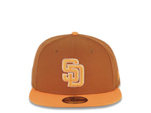 Load image into Gallery viewer, (Youth) San Diego Padres New Era MLB 59FIFTY 5950 Kid Fitted Cap Hat Dark Orange Crown Orange Visor Orange/White Logo (2-Tone Color Pack)