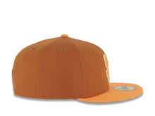 Load image into Gallery viewer, (Youth) San Diego Padres New Era MLB 59FIFTY 5950 Kid Fitted Cap Hat Dark Orange Crown Orange Visor Orange/White Logo (2-Tone Color Pack)