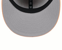 Load image into Gallery viewer, (Youth) San Diego Padres New Era MLB 59FIFTY 5950 Kid Fitted Cap Hat Dark Orange Crown Orange Visor Orange/White Logo (2-Tone Color Pack)