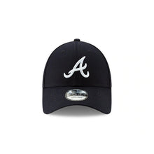 Load image into Gallery viewer, Atlanta Braves New Era MLB 9FORTY 940 Adjustable Cap Hat Navy Crown/Visor White Logo