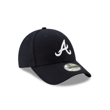 Load image into Gallery viewer, Atlanta Braves New Era MLB 9FORTY 940 Adjustable Cap Hat Navy Crown/Visor White Logo