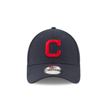 Load image into Gallery viewer, Cleveland Indians New Era MLB 9FORTY 940 Adjustable Cap Hat Team Color Dark Navy Crown/Visor Red C Logo