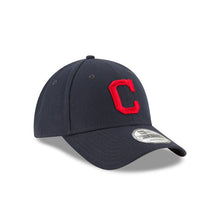 Load image into Gallery viewer, Cleveland Indians New Era MLB 9FORTY 940 Adjustable Cap Hat Team Color Dark Navy Crown/Visor Red C Logo