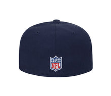 Load image into Gallery viewer, Dallas Cowboys Reebok NFL Fitted Coach Cap Hat Navy Blue Crown/Visor Navy Blue/White Logo (Sideline)