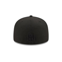 Load image into Gallery viewer, Dallas Cowboys New Era NFL 59FIFTY 5950 Fitted Cap Hat Black Crown/Visor Black Logo