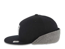 Load image into Gallery viewer, Oakland Raiders Reebok NFL Fitted Cap Hat Black Crown/Visor Team Color Logo With Ear Band