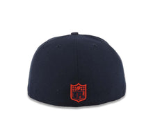 Load image into Gallery viewer, New England Patriots New Era NFL 59FIFTY 5950 Fitted Cap Hat Navy Crown/Visor Team Color Logo (2012 Draft)