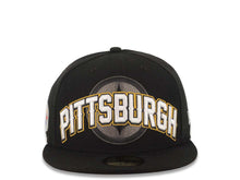Load image into Gallery viewer, Pittsburgh Steelers New Era NFL 59FIFTY 5950 Fitted Cap Hat Black Crown/Visor Team Color Logo (2012 Draft)