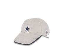 Load image into Gallery viewer, (Infant/Toddler) Dallas Cowboys New Era NFL Cap Hat Navy/Gray Crown/Visor Team Color Logo (Reversible/Inside Out)