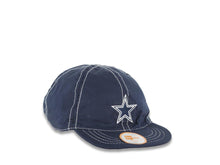 Load image into Gallery viewer, (Infant/Toddler) Dallas Cowboys New Era NFL Cap Hat Navy/Gray Crown/Visor Team Color Logo (Reversible/Inside Out)