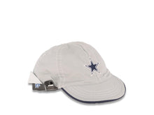 Load image into Gallery viewer, (Infant/Toddler) Dallas Cowboys New Era NFL Cap Hat Navy/Gray Crown/Visor Team Color Logo (Reversible/Inside Out)