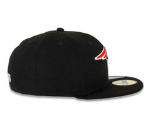 Load image into Gallery viewer, New England Patriots New Era NFL 59FIFTY 5950 Fitted Cap Hat Black Crown/Visor Team Color Logo