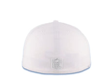 Load image into Gallery viewer, San Diego Chargers New Era NFL 59FIFTY 5950 Fitted Cap Hat All White Crown/Visor White/Gray Logo