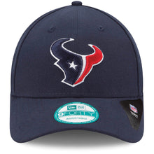 Load image into Gallery viewer, Houston Texans New Era NFL 9FORTY 940 Adjustable Cap Hat Navy Crown/Visor Team Color Logo