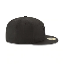 Load image into Gallery viewer, Las Vegas Raiders New Era NFL 59FIFTY 5950 Fitted Cap Hat Black Crown/Visor Black Logo