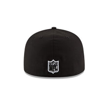 Load image into Gallery viewer, Los Angeles Chargers New Era NFL 59FIFTY 5950 Fitted Cap Hat Black Crown/Visor Black/White Logo