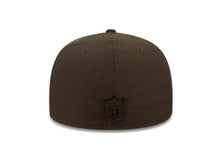 Load image into Gallery viewer, San Diego Chargers New Era 59FIFTY 5950 NFL Fitted Cap Hat Brown Crown/Visor Brown Logo