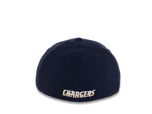 Load image into Gallery viewer, San Diego Chargers New Era NFL 39THRITY 3930 Flexfit Cap Hat Navy Crown/Visor Team Color Logo