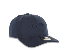 Load image into Gallery viewer, New England Patriots New Era NFL 39THIRTY 3930 Fitted Cap Hat Navy Blue Crown/Visor Navy Blue Logo