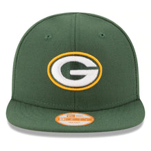 Load image into Gallery viewer, (Infant) Green Bay Packers New Era NFL 59FIFTY 5950 Fitted My 1st First Cap Hat Green Crown/Visor Team Color Logo