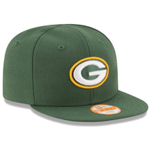 Load image into Gallery viewer, (Infant) Green Bay Packers New Era NFL 59FIFTY 5950 Fitted My 1st First Cap Hat Green Crown/Visor Team Color Logo