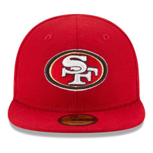 Load image into Gallery viewer, San Francisco 49ers New Era NFL 59FIFTY 5950 Fitted Cap Hat Maroon Crown/Visor Team Color Logo