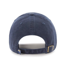 Load image into Gallery viewer, San Diego Chargers '47 NFL Clean Up Adjustable Cap Hat Navy Crown/Visor Team Color Logo