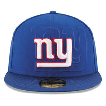 Load image into Gallery viewer, New York Giants New Era NFL 59FIFTY 5950 Fitted 2016 Sideline Cap Hat Royal Blue Crown/Visor Team Color Logo