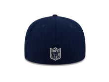 Load image into Gallery viewer, Dallas Cowboys New Era 59FIFTY 5950 Fitted Cap Hat Navy Crown/Visor Team Color Logo