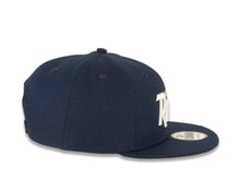 Load image into Gallery viewer, Los Angeles Rams New Era NFL 9FIFTY 950 Snapback Cap Hat Navy Crown/Visor White Text Logo