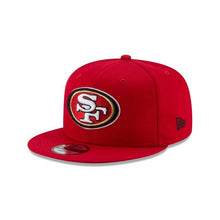 Load image into Gallery viewer, San Francisco 49ers New Era NFL 9Fifty 950 Snapback Cap Hat Red Crown/Visor Team Color Logo