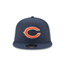 Load image into Gallery viewer, Chicago Bears New Era NFL 9FIFTY 950 Snapback Cap Hat Navy Crown/Visor Orange/White Logo