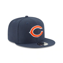 Load image into Gallery viewer, Chicago Bears New Era NFL 9FIFTY 950 Snapback Cap Hat Navy Crown/Visor Orange/White Logo