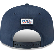Load image into Gallery viewer, New England Patriots New Era NFL 9FIFTY 950 Snapback 2019 Draft Cap Hat Navy Crown/Visor Team Color Logo