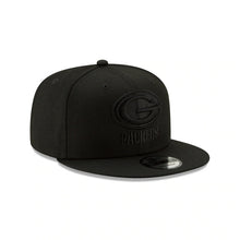 Load image into Gallery viewer, Green Bay Packers New Era NFL 9FIFTY 950 Snapback Cap Hat Black Crown/Visor Black Logo