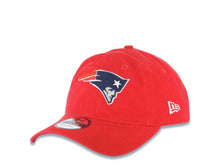 Load image into Gallery viewer, New England Patriots New Era NFL 9TWENTY 920 Adjustable Cap Hat Red Crown/Visor Team Color Logo