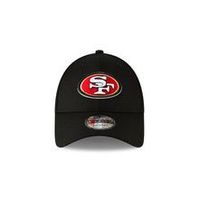 Load image into Gallery viewer, San Francisco 49ers New Era 9FORTY 940 Adjustable League Cap Hat Black Crown/Visor Team Color Logo