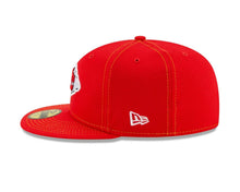 Load image into Gallery viewer, Kansas City Chiefs New Era NFL 59FIFTY 5950 Fitted 2019 Sideline Cap Hat Red Crown/Visor Team Color Logo
