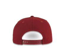 Load image into Gallery viewer, New Era 9FIFTY 950 Snapback Cap Hat Cardinal Crown/Visor Black/White/Metallic Silver Logo Black UV