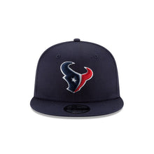 Load image into Gallery viewer, Houston Texans New Era NFL 9FIFTY 950 Snapback Cap Hat Navy Crown/Visor Team Color Logo