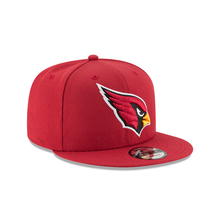 Load image into Gallery viewer, Arizona Cardinals New Era NFL 9Fifty 950 Snapback Cap Hat Red Crown/Visor Team Color Logo