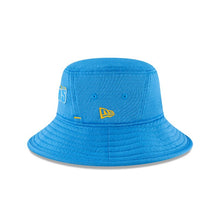 Load image into Gallery viewer, Los Angeles Chargers New Era NFL Bucket Cap Hat Sky Blue Crown/Visor Team Color Logo (2020 Training)