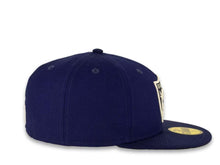 Load image into Gallery viewer, New Era NFL 59Fifty 5950 Fitted Las Vegas Raiders Cap Hat Dark Royal Crown White/Dark Royal Logo Black UV