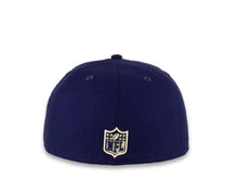 Load image into Gallery viewer, New Era NFL 59Fifty 5950 Fitted Las Vegas Raiders Cap Hat Dark Royal Crown White/Dark Royal Logo Black UV