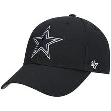 Load image into Gallery viewer, Dallas Cowboys '47 Brand NFL MVP Adjustable Cap Hat Dark Navy Crown/Visor Team Color Logo