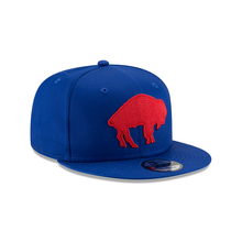 Load image into Gallery viewer, Buffalo Bills New Era NFL 9Fifty 950 Snapback Cap Hat Royal Blue Crown/Visor Team Color Retro Logo