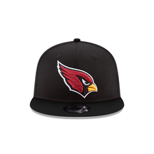 Load image into Gallery viewer, Arizona Cardinals New Era NFL 9Fifty 950 Snapback Cap Hat Black Crown/Visor Team Color Logo