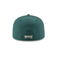 Load image into Gallery viewer, Philadelphia Eagles New Era NFL 59Fifty 5950 Fitted Hat Green Crown/Visor Team Color Logo